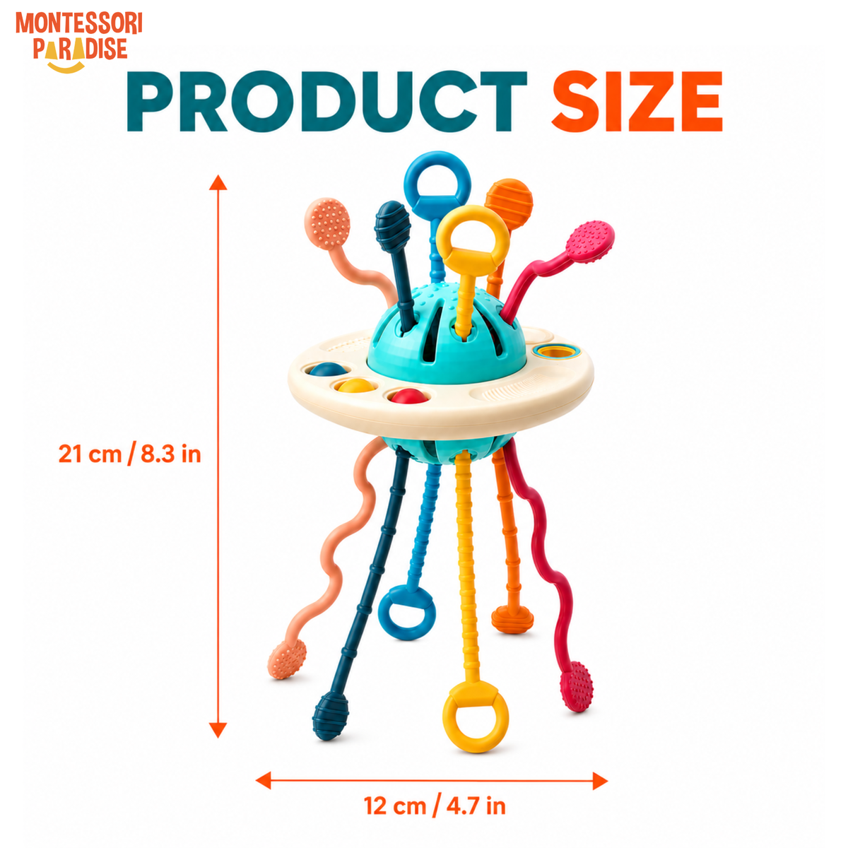 Montessori Sensory Pull Toy