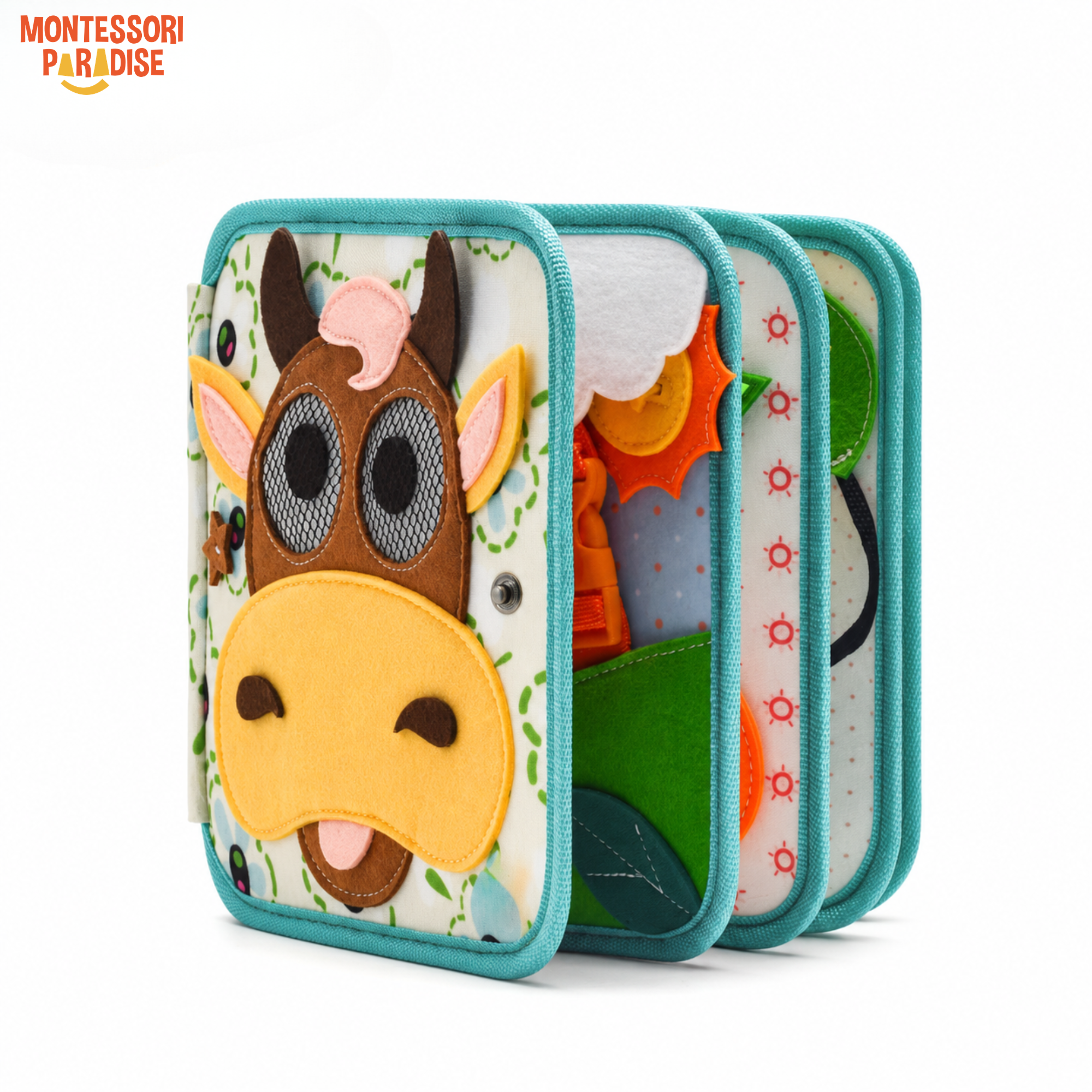 Montessori Cow Busy Book