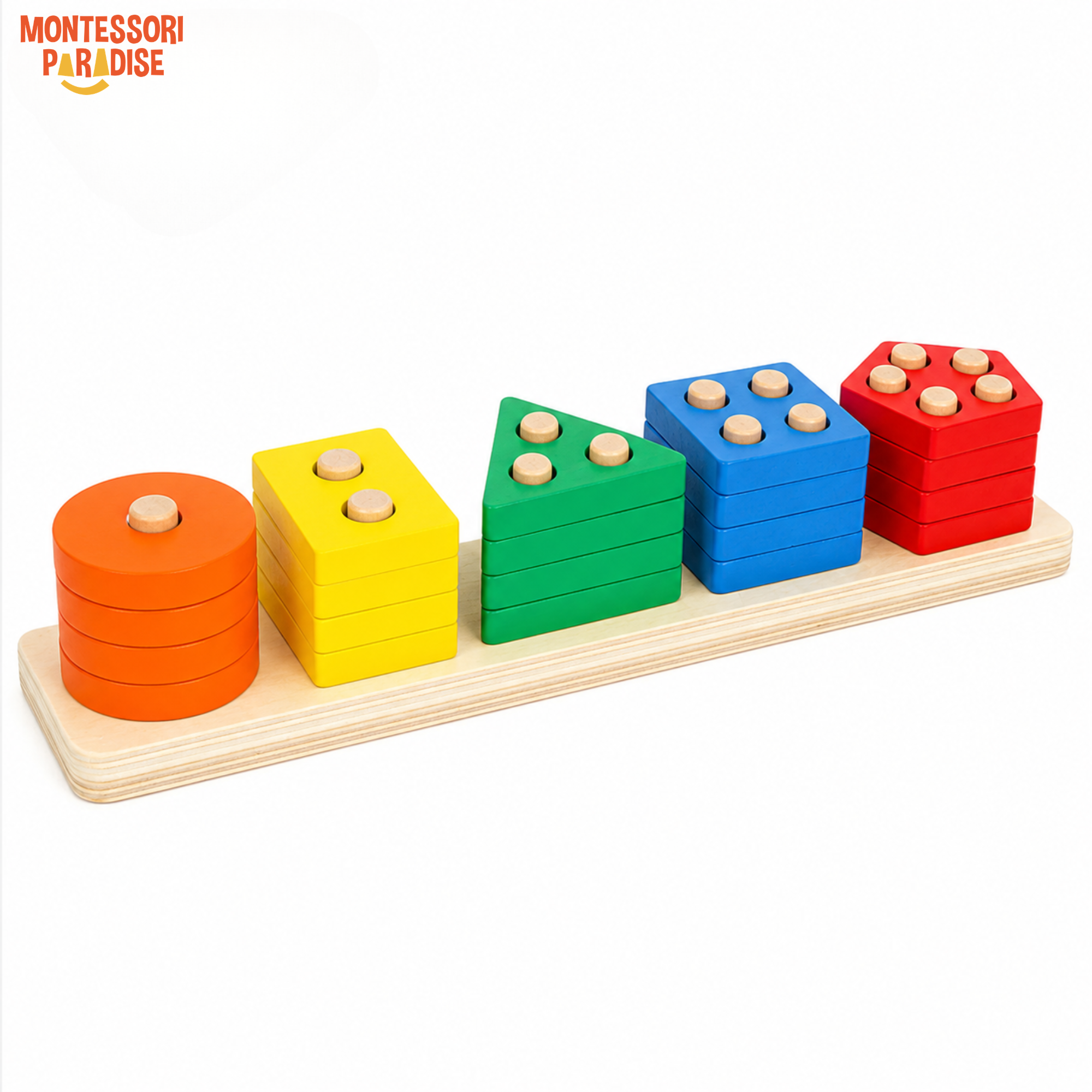 Montessori Wooden Sorting Puzzle