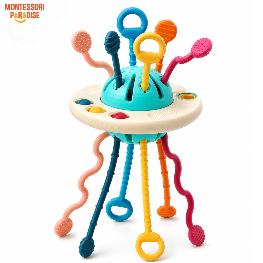 Montessori Sensory Pull Toy