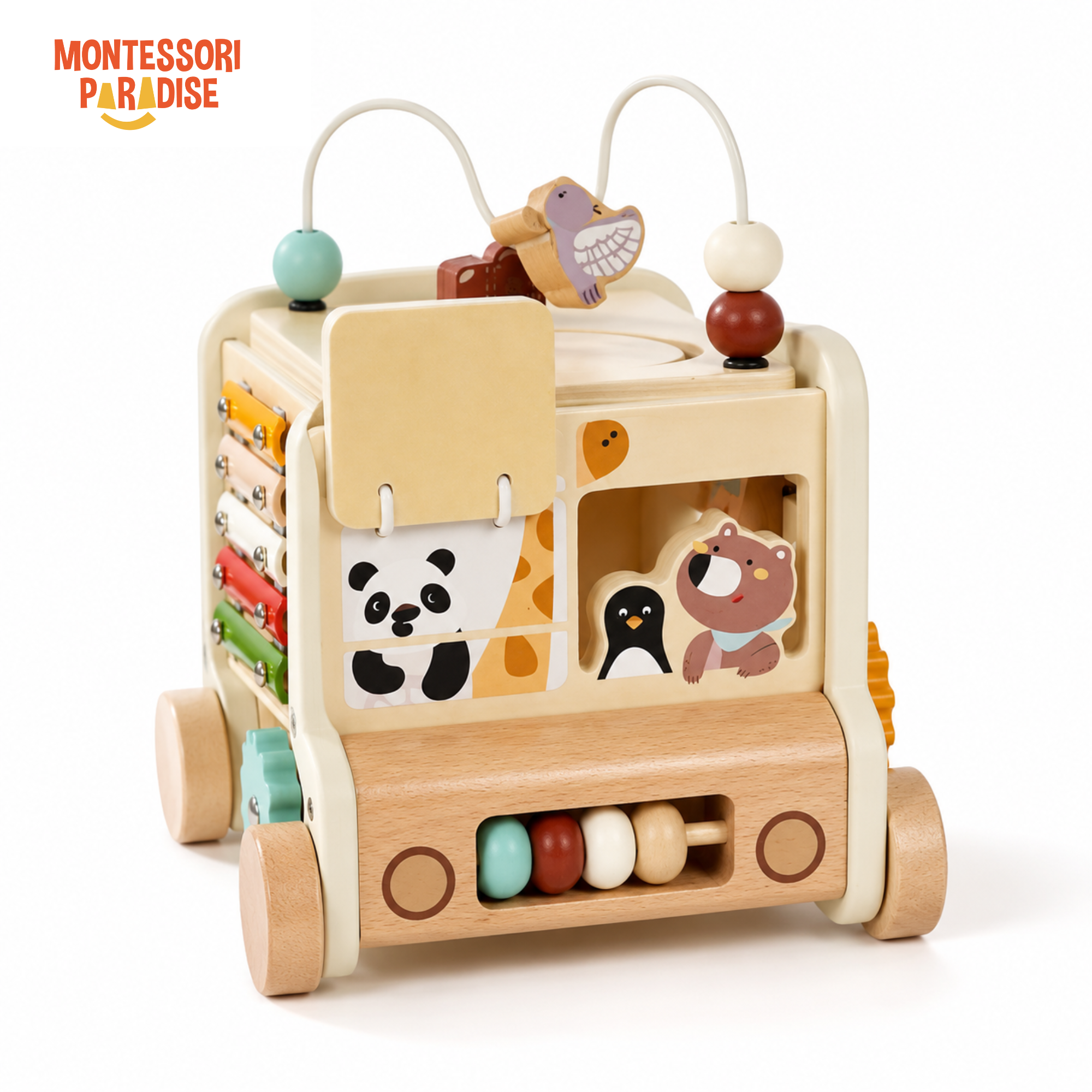 Montessori Wooden Car