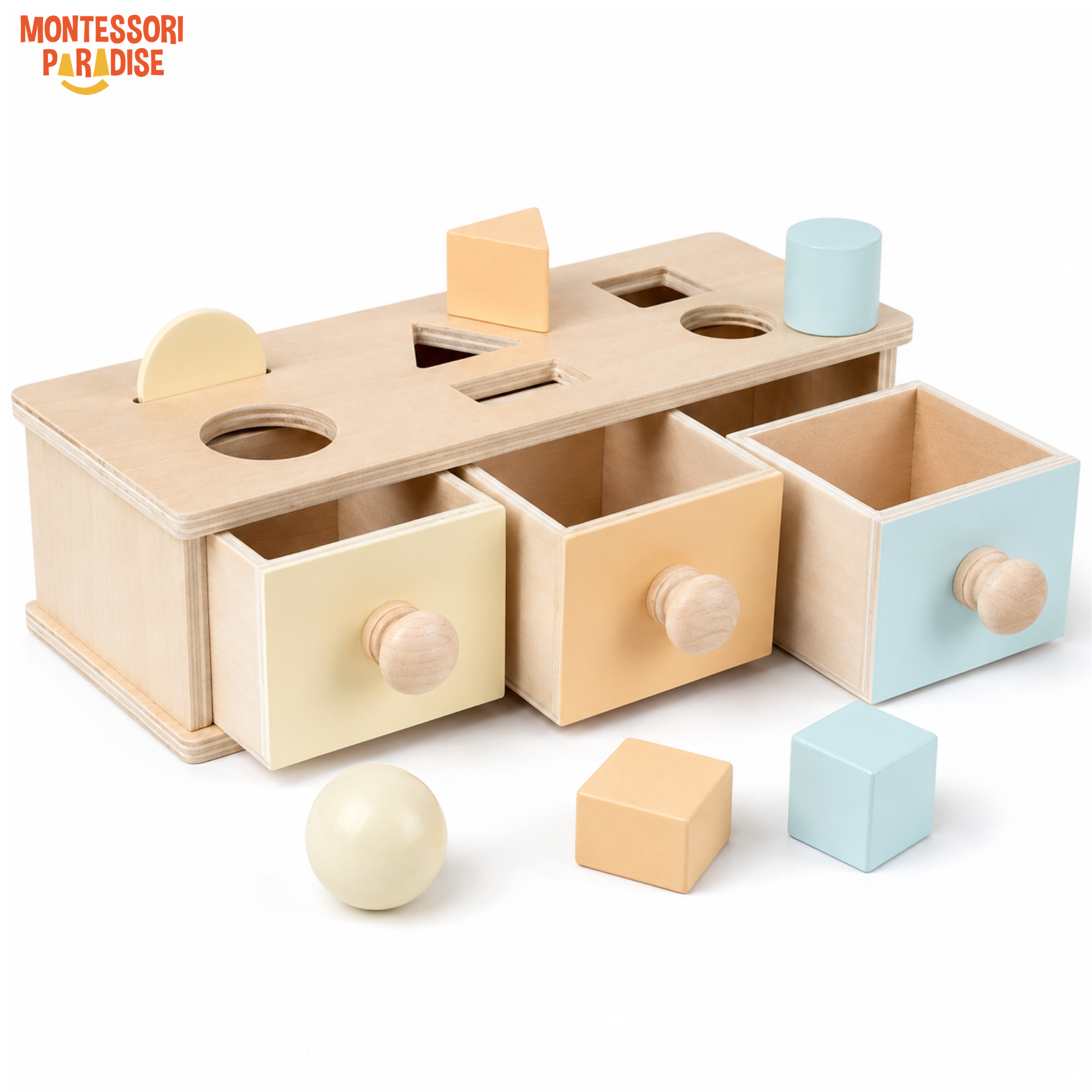 Montessori Wooden Learning Box