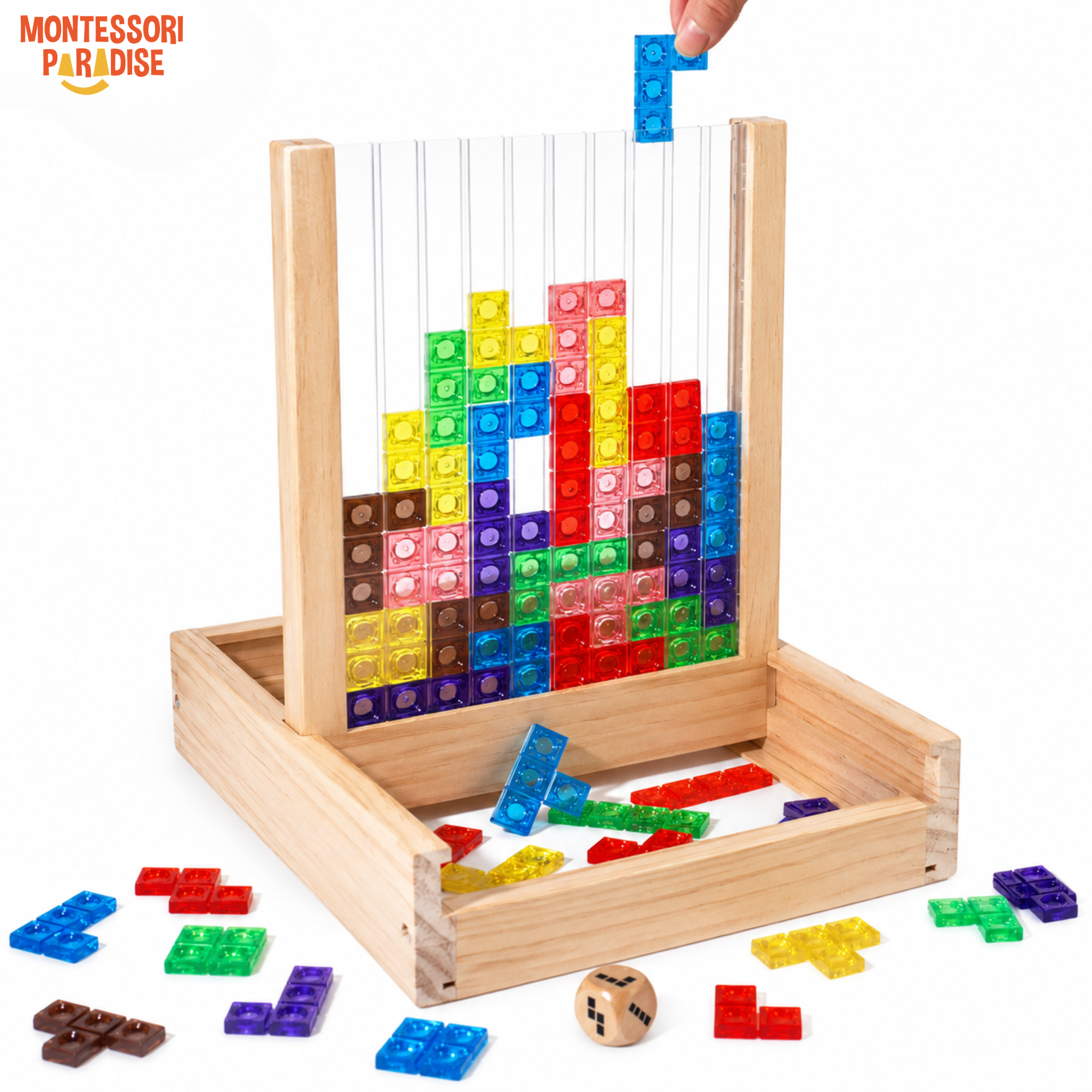 3D Crystal Block Builder