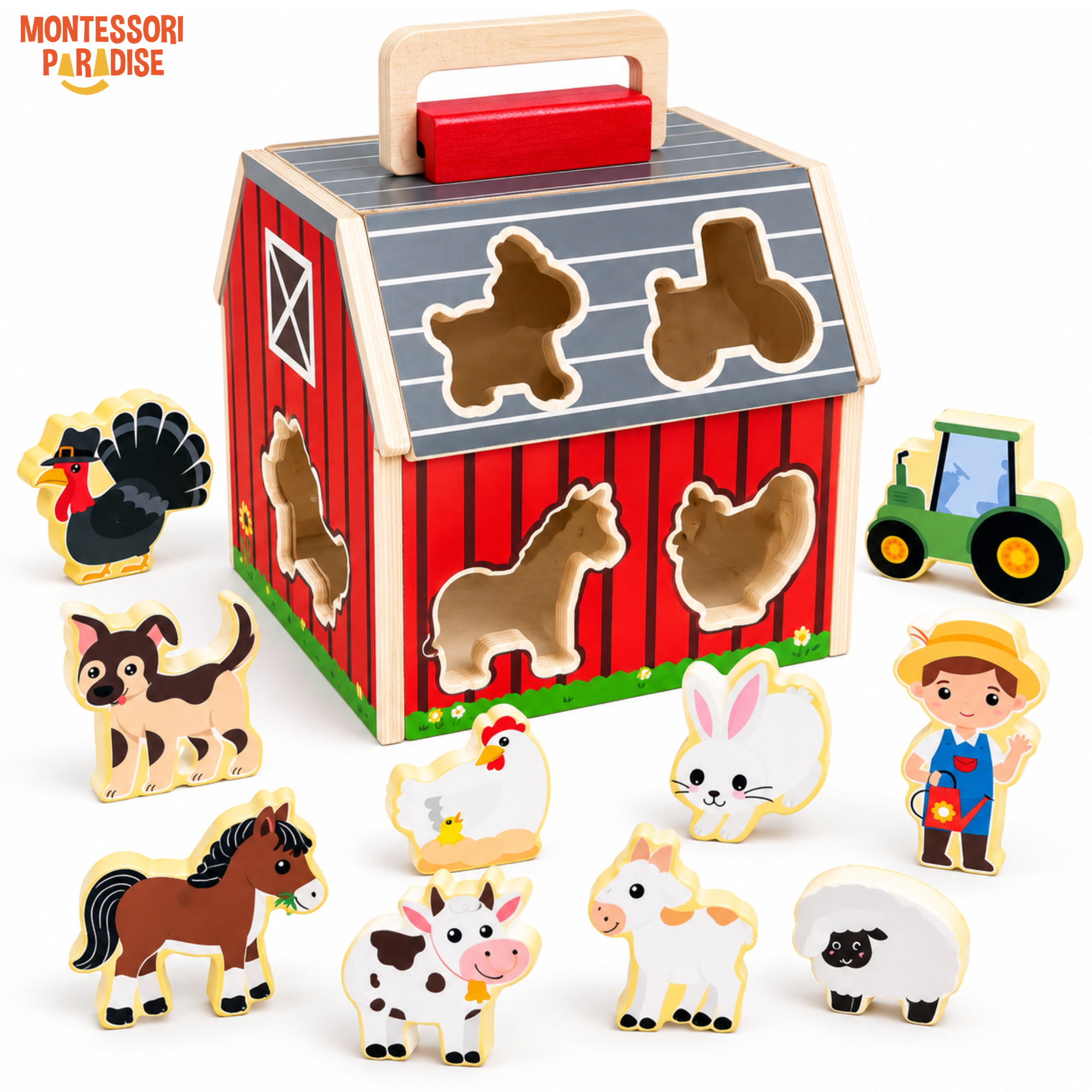 Montessori Farm Sorting House