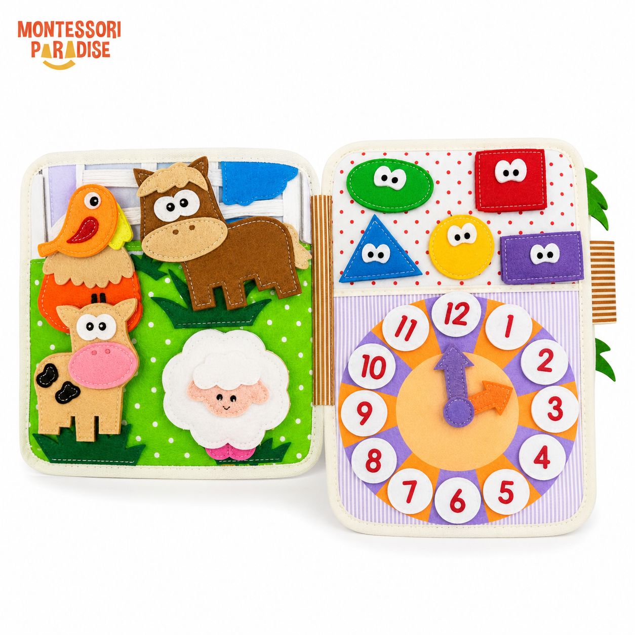 Montessori Raccoon Busy Book