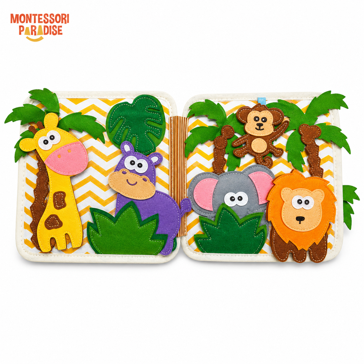 Montessori Raccoon Busy Book