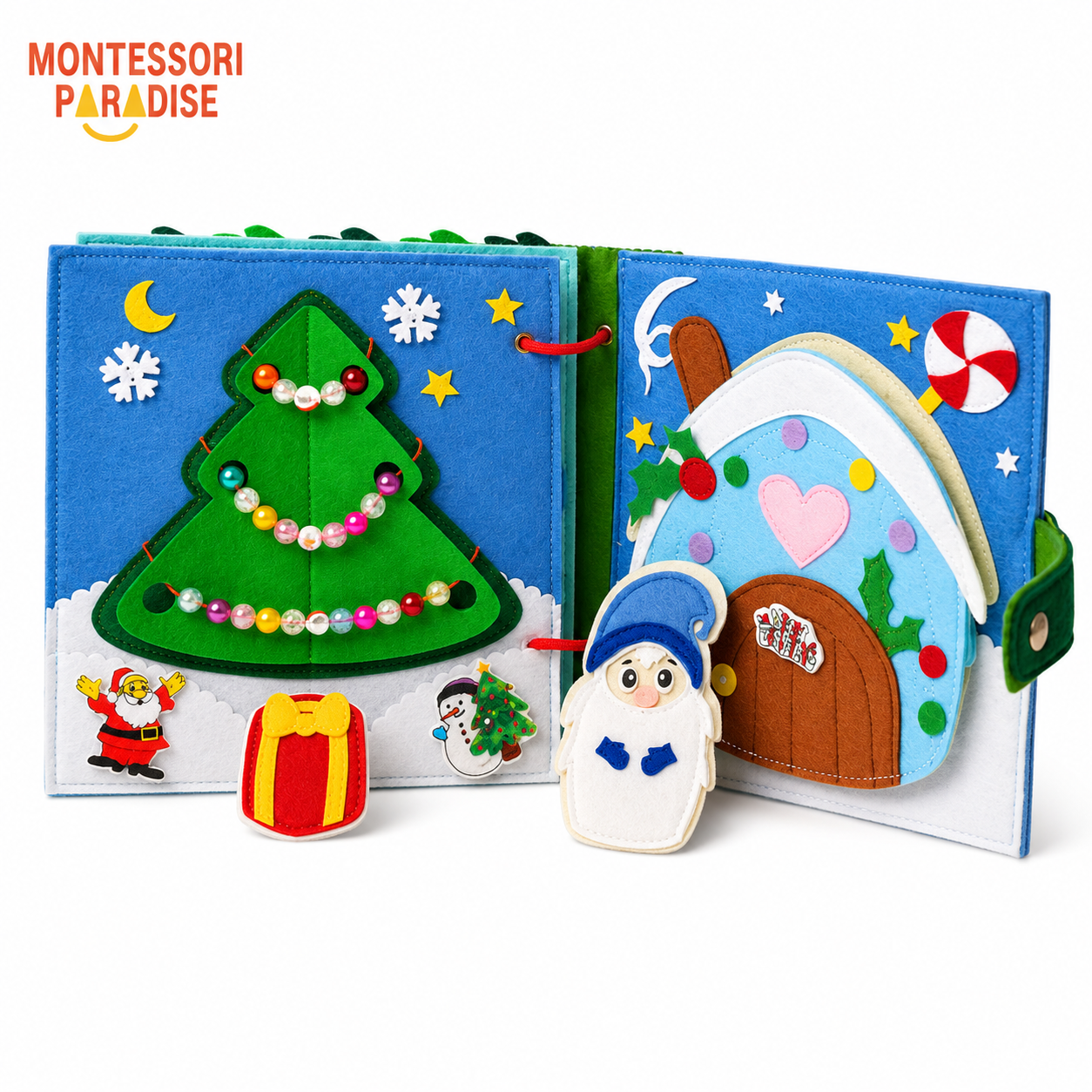 Montessori Santa's Busy Book