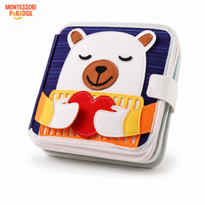 Montessori Bear Busy Book