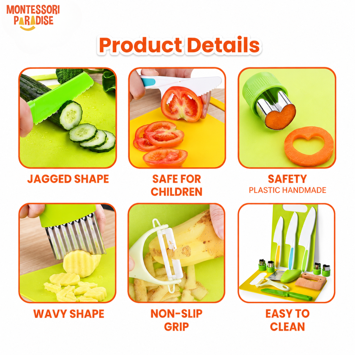 Montessori Little Chef Set