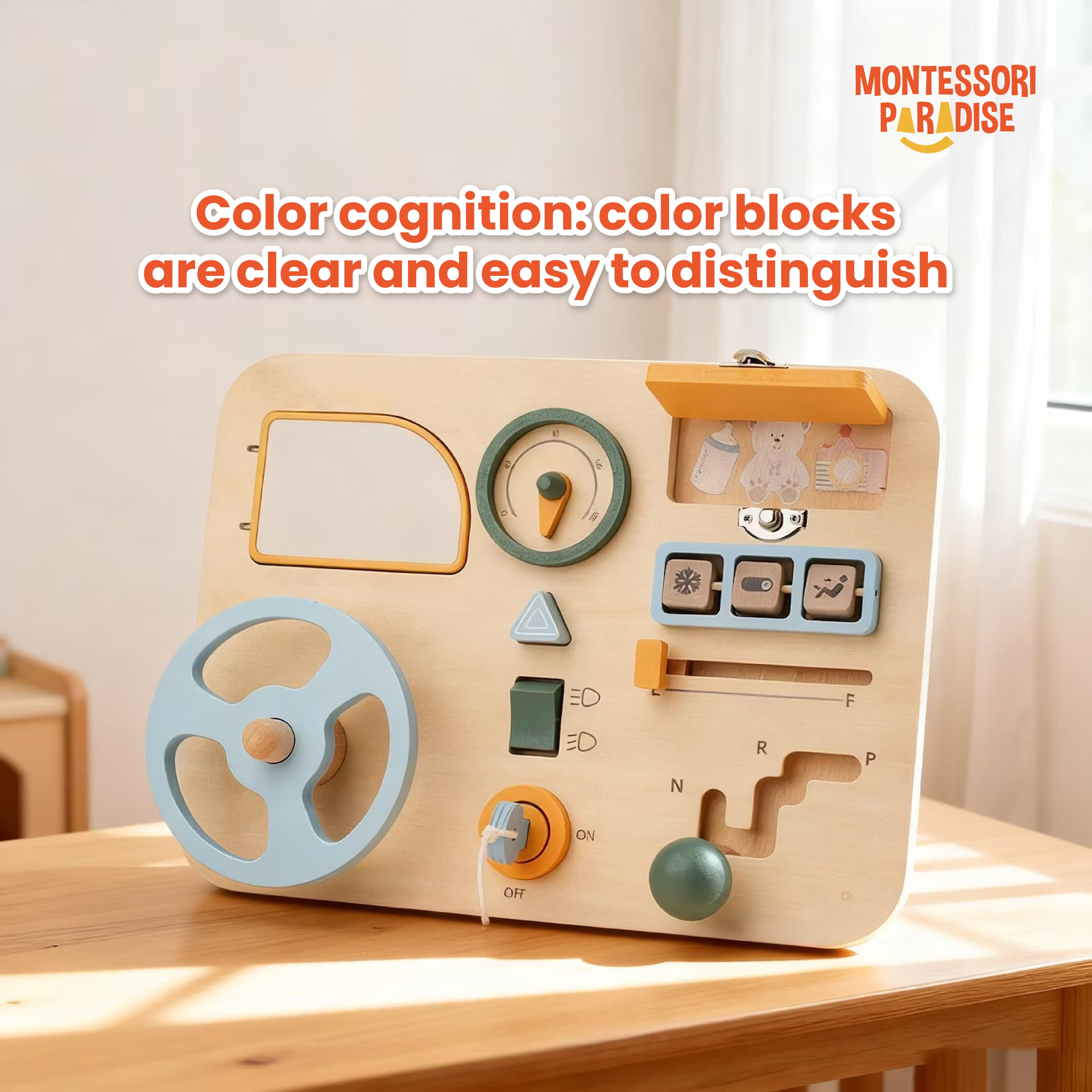 Montessori Car Busy Board