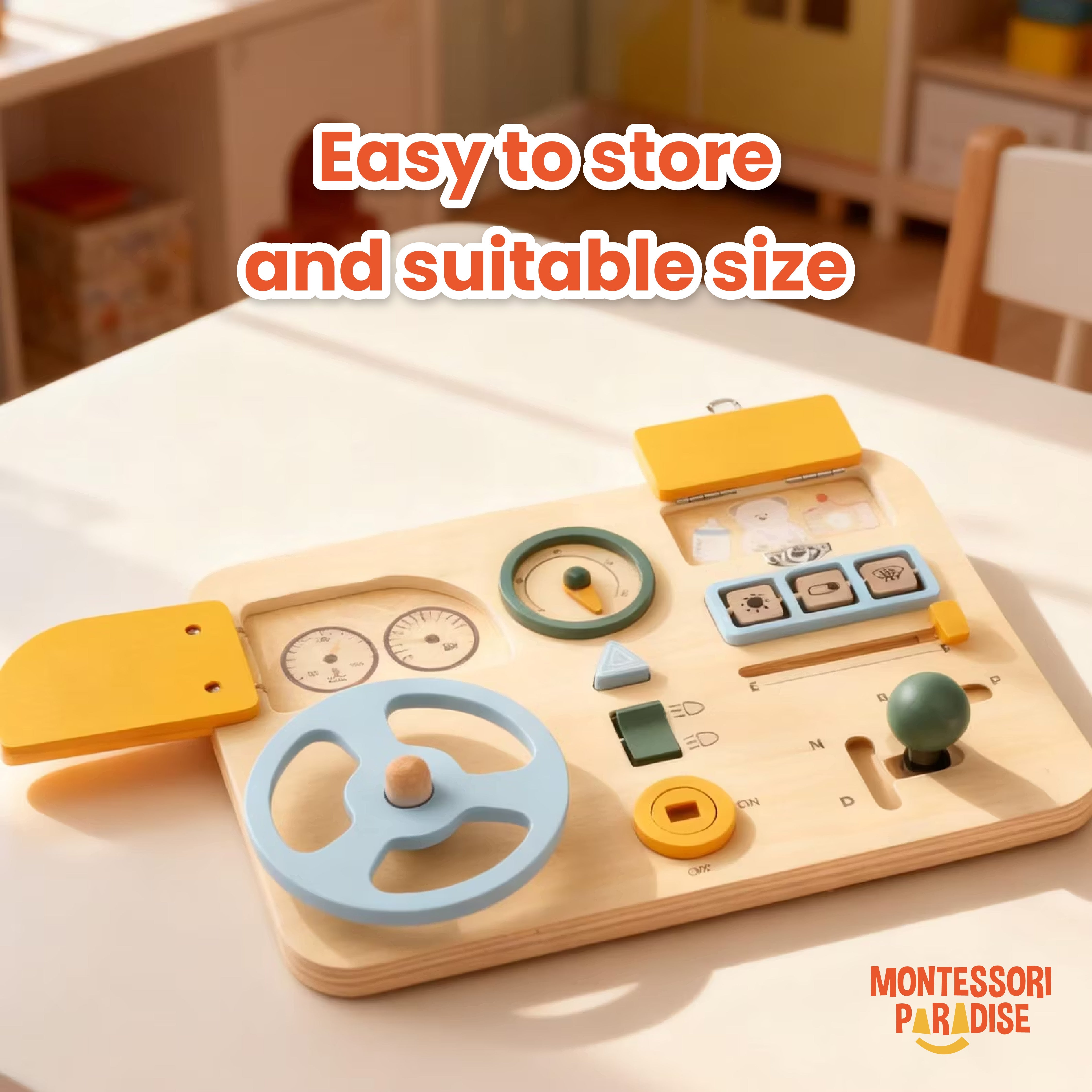 Montessori Car Busy Board