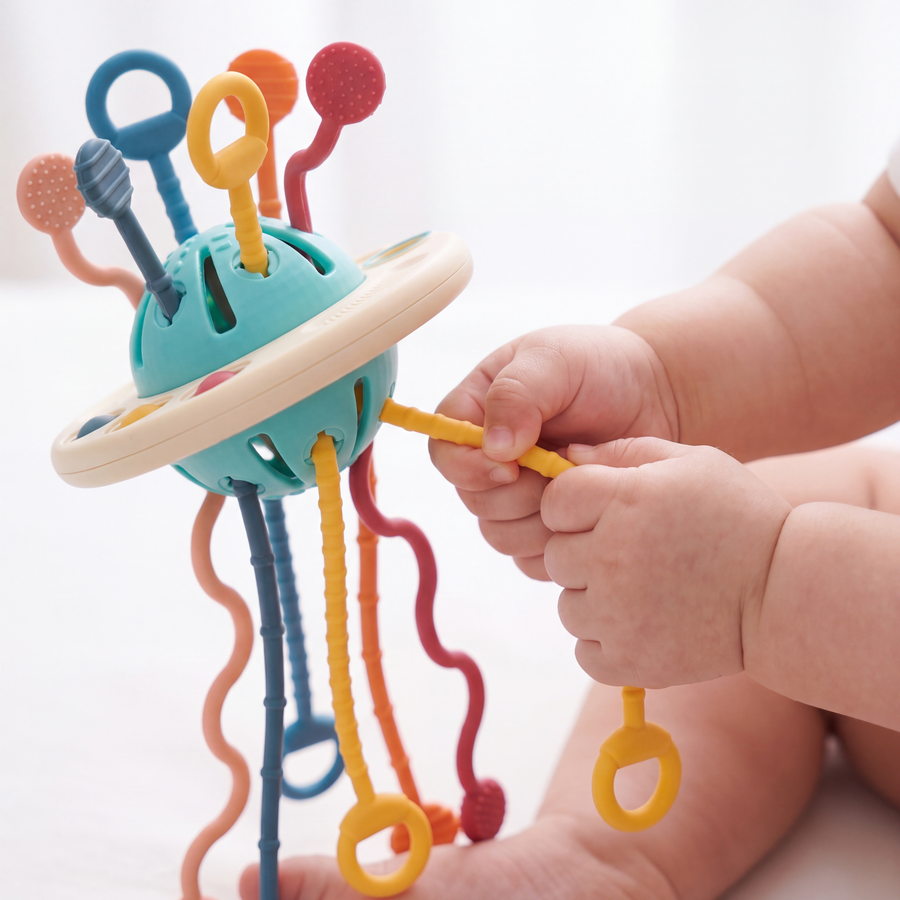 Montessori Sensory Pull Toy